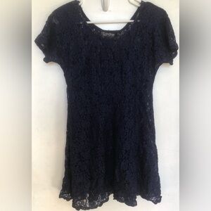 All that Jazz Navy Lace Dress